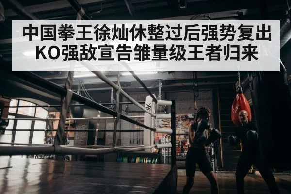 中国拳王徐灿休整过后强势复出 KO强敌宣告雏量级王者归来